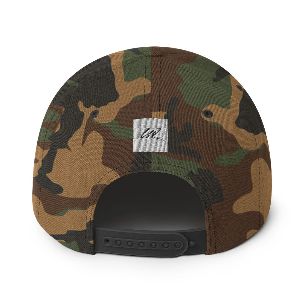 SKULLY HEART Snapback Hat