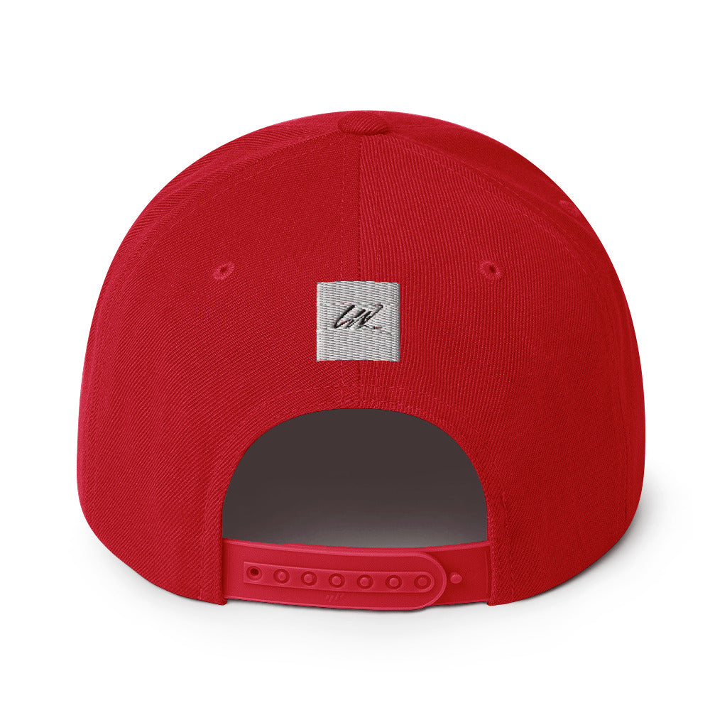 SKULLY HEART Snapback Hat