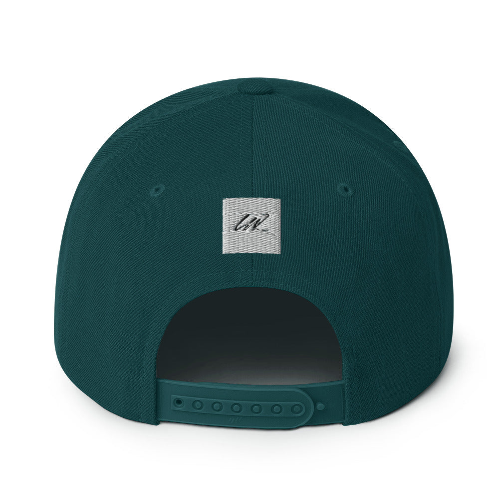 SKULLY HEART Snapback Hat